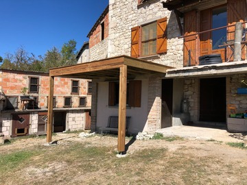 Prolongement d'un balcon en terrasse suspendue à Rodez Prolongement d'un balcon en terrasse suspendue à Rodez