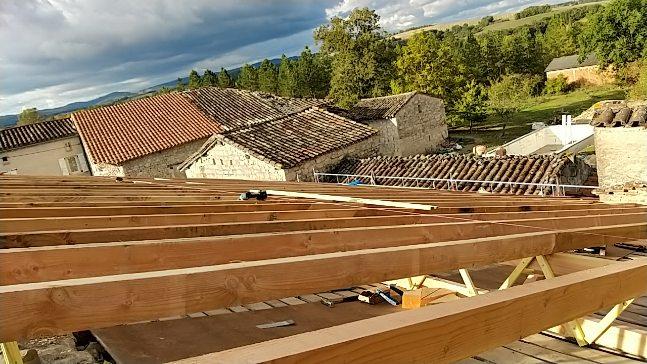 La charpente bois, pour un intérieur de cachet 