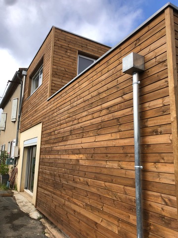 Extension et surélévation d'une toiture terrasse