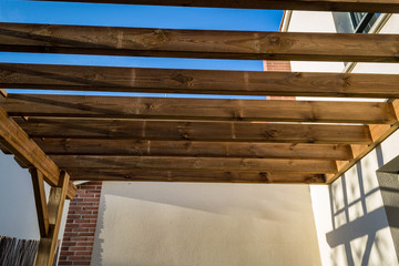 Pergola en bois à Toulouse