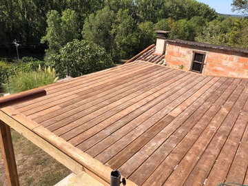 Prolongement d'un balcon en terrasse suspendue à Rodez