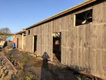 Rénovation d’une cabane ostréicole au Château d’Oléron