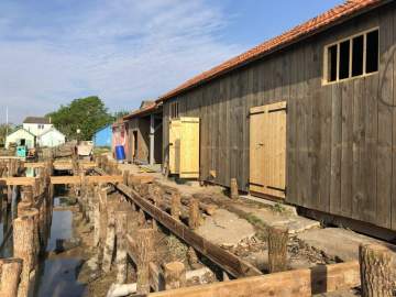 Rénovation d’une cabane ostréicole au Château d’Oléron