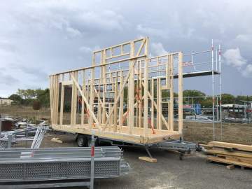 Fabrication d’une Tiny House à Gaillac