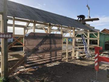 Rénovation d’une cabane ostréicole au Château d’Oléron