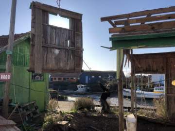 Rénovation d’une cabane ostréicole au Château d’Oléron