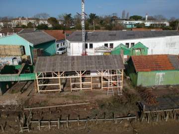 Rénovation d’une cabane ostréicole au Château d’Oléron