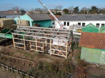 Rénovation d’une cabane ostréicole au Château d’Oléron