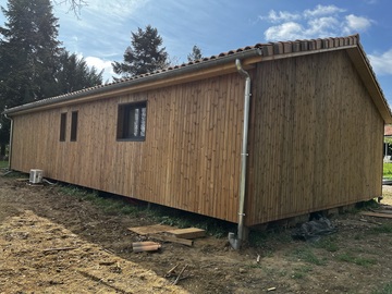 Maison ossature bois de plain-pied à Saix