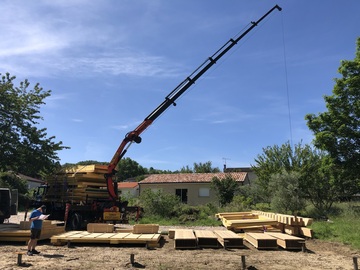 Maison ossature bois de plain-pied à Saix