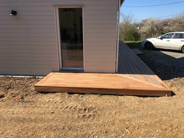 Terrasse en bois en cumaru à Montauban