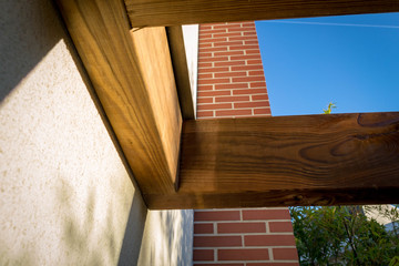 Pergola en bois à Toulouse